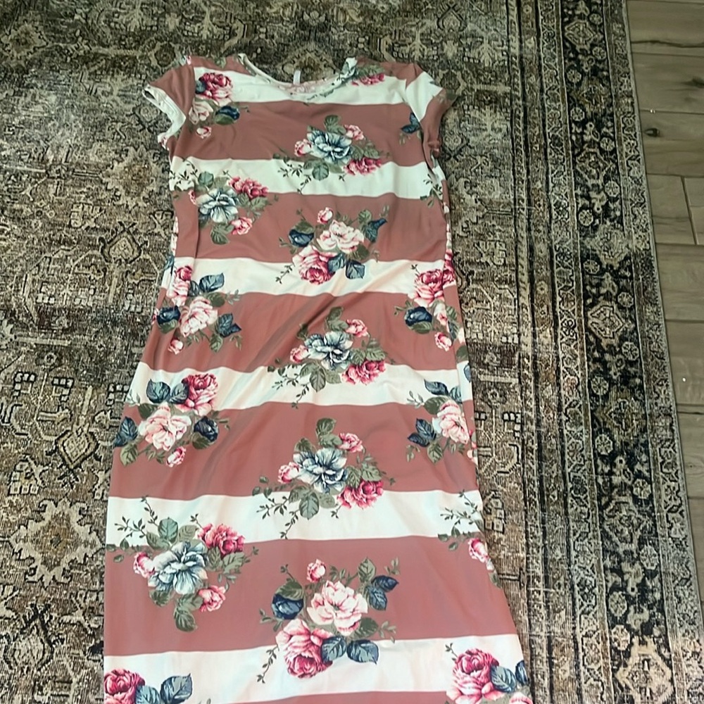 Long summery t shirt dress